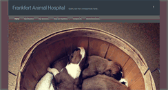 Desktop Screenshot of frankfortanimal.com